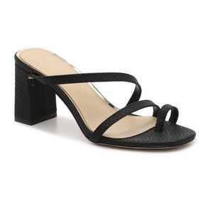 Square toed sandals. Jessica Simpson Willmena